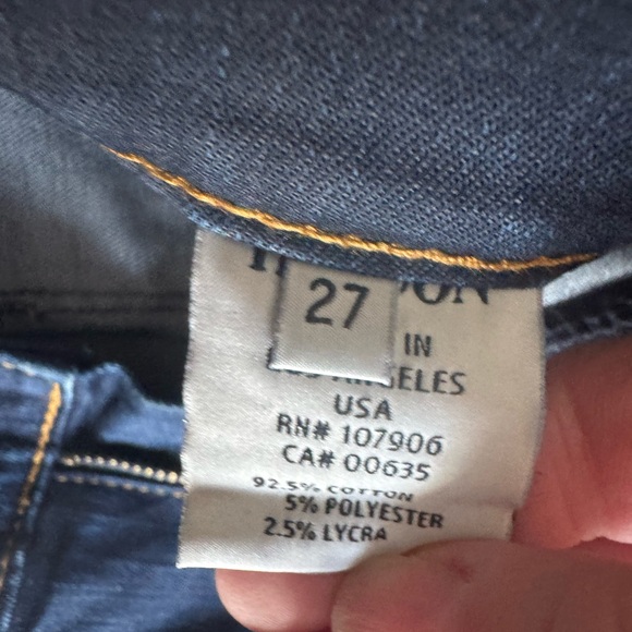Hudson Jeans Dark Blue Denim - Picture 4 of 4